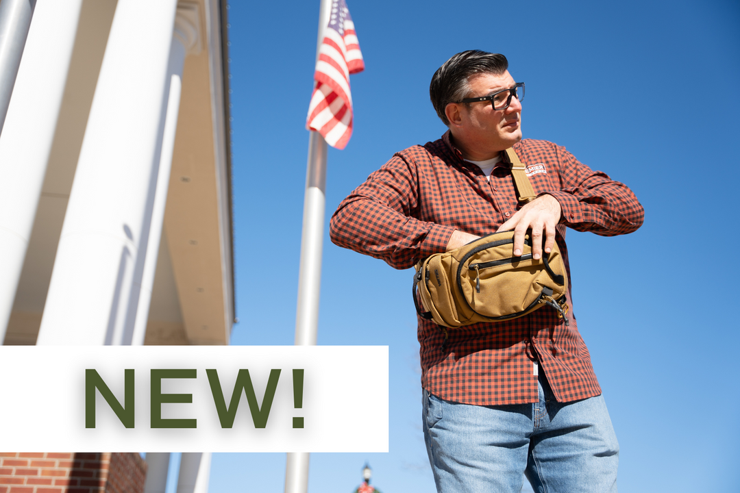men's concealed carry sling bag