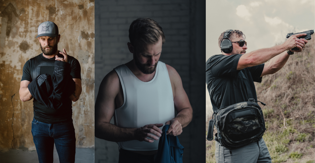 Image of ways to wear body armor in public without being seen.