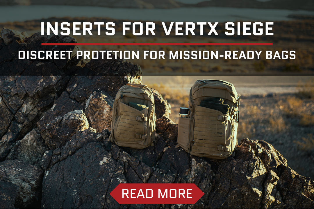 Introducing Premier Body Armor’s New Ballistic Inserts for the Vertx Siege Collection
