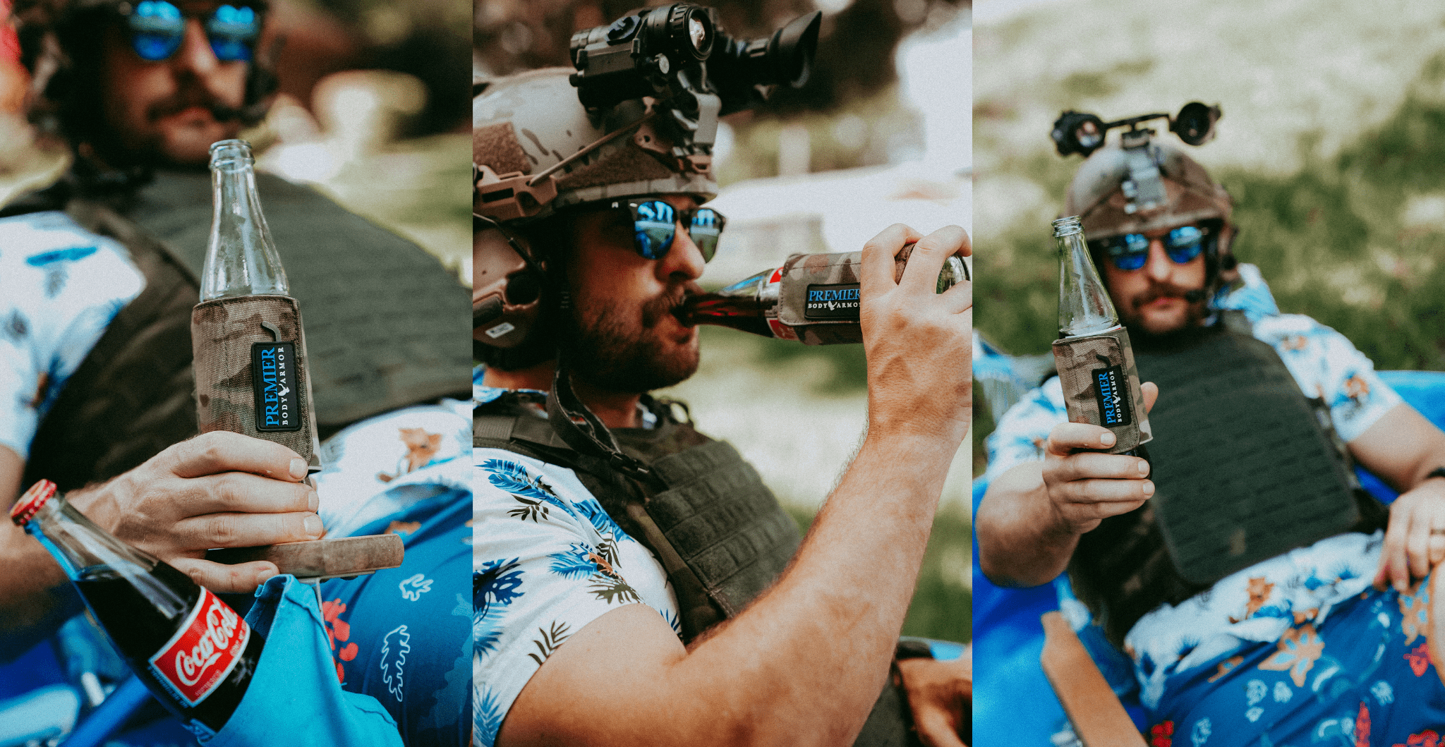 bulletproof koozie with level 2 ballistic protection
