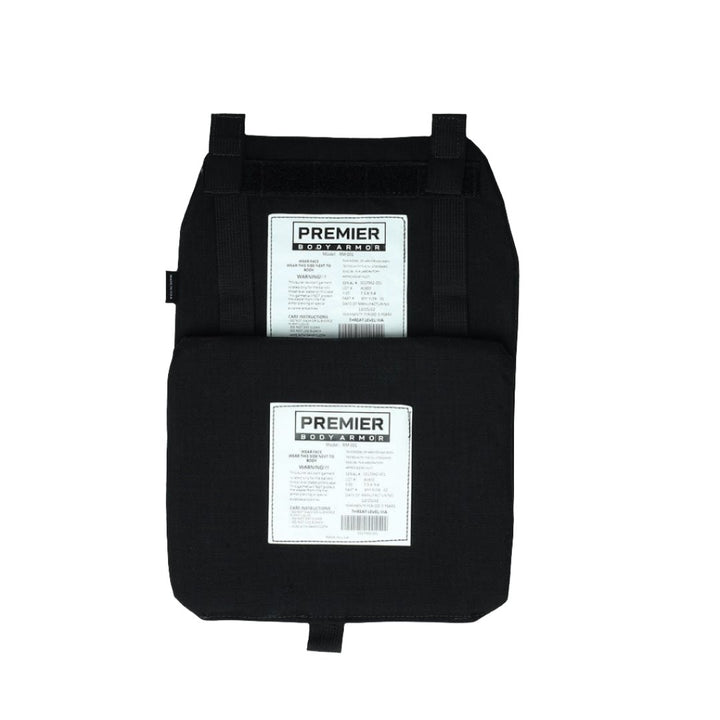 Image of expandable level 3a soft armor inserts for the viktos low key or viktos taculus chest rig.