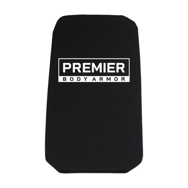 Image of the Vertx Transit Sling armor inserts in black. These soft body armor plates meet the NIJ Level 3a standards.