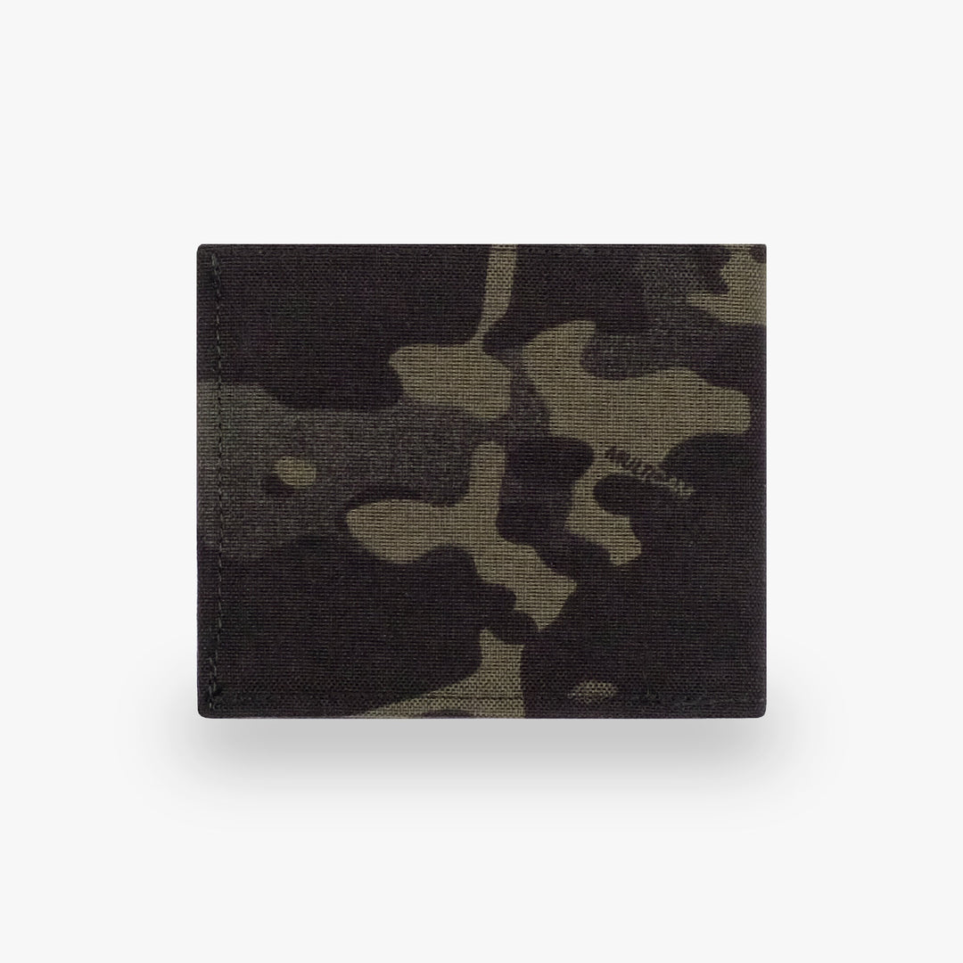 The world's only bulletproof wallet in multicam black. Level 2 body armor to protect your money!