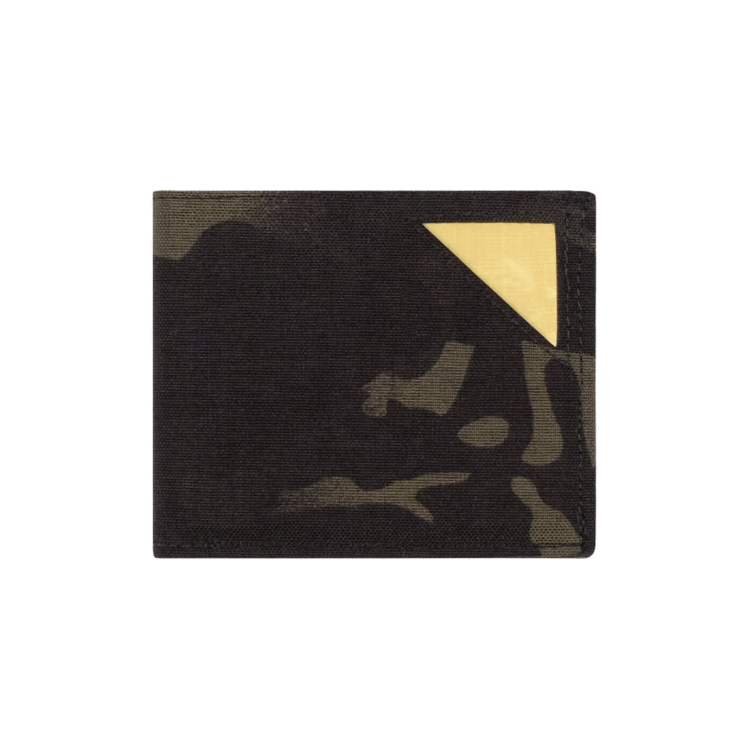 The world's only bulletproof wallet in multicam black.