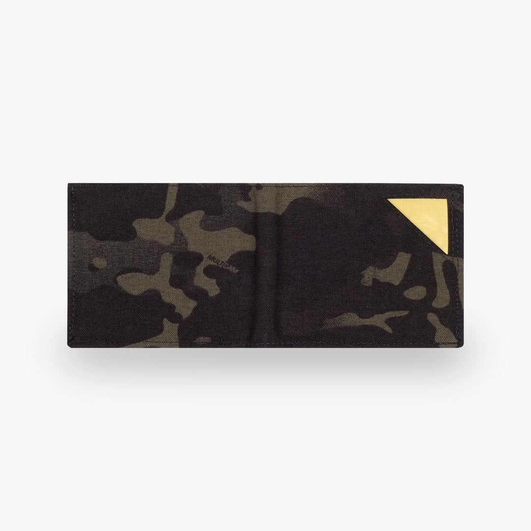 The world's only bulletproof wallet in multicam black. Level 2 body armor to protect your money!