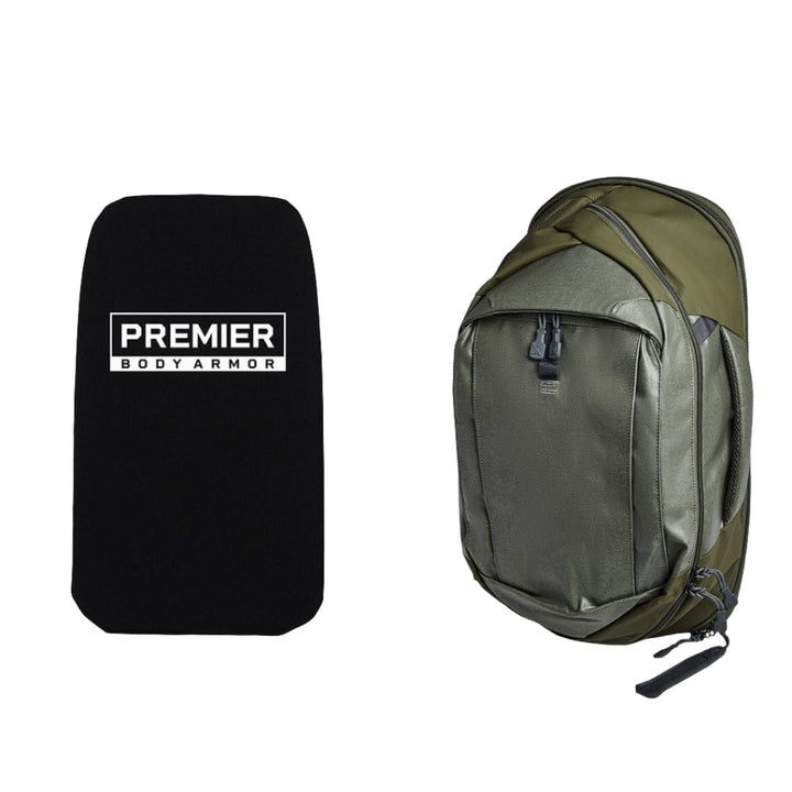 Shop the Vertx OD Green Commuter Sling 3.0 with our backpack armor for the best armored sling bag.