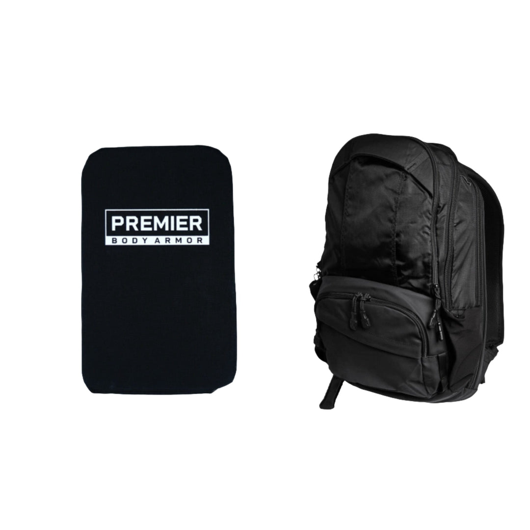 Image of It's Black Vertx Ready Pack 3.0. Add one of our bulletproof backpack inserts to have an armored backpack wherever you go.