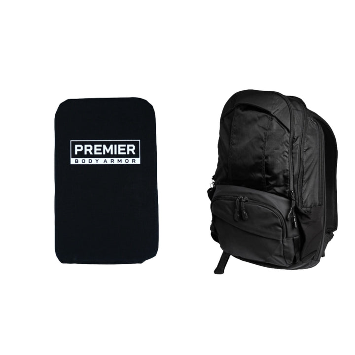 Image of It's Black Vertx Ready Pack 3.0. Add one of our bulletproof backpack inserts to have an armored backpack wherever you go.