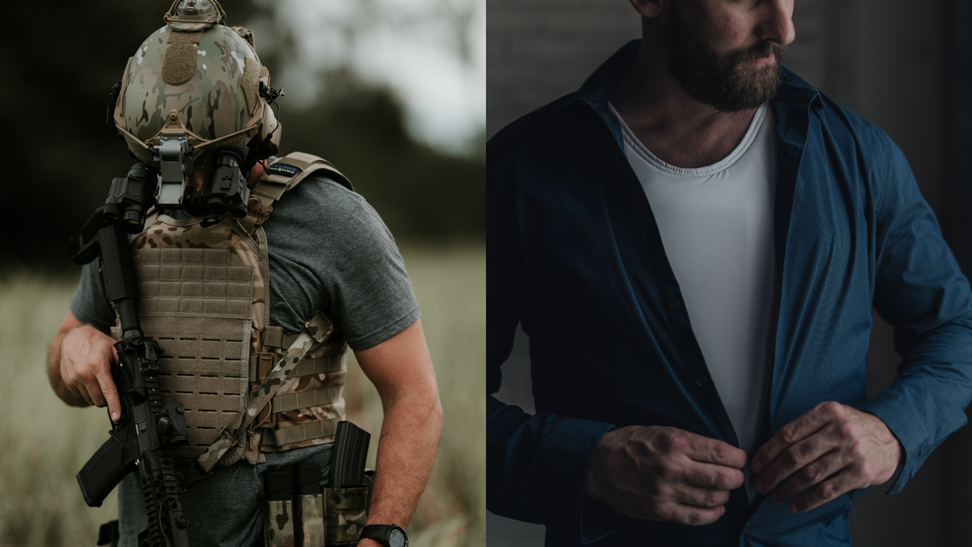 tactical vest and concealable vest serve different purposes with body armor