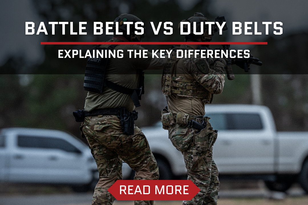 Battle Belts vs. Duty Belts: Explaining the Key Differences