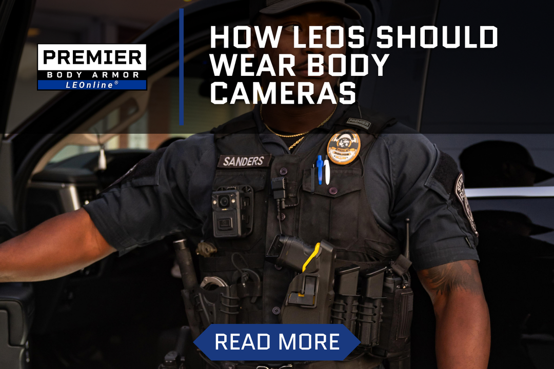 How LEOs Should Wear Body Cameras