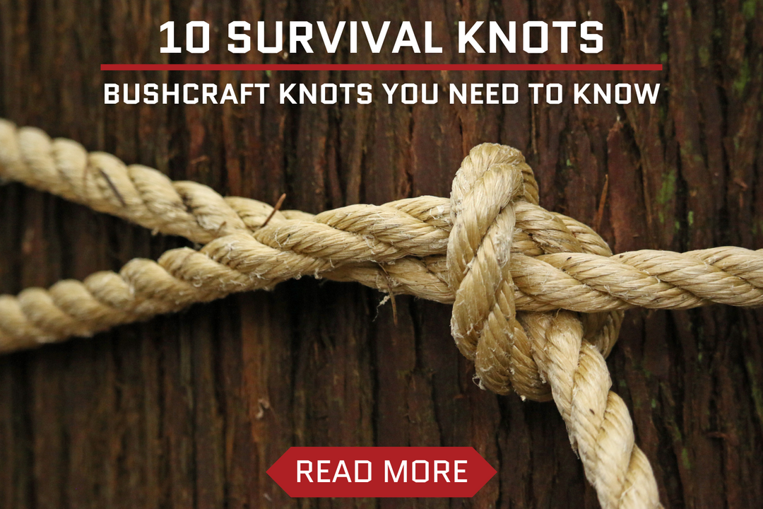 survival knots for bushcraft with image of a knot