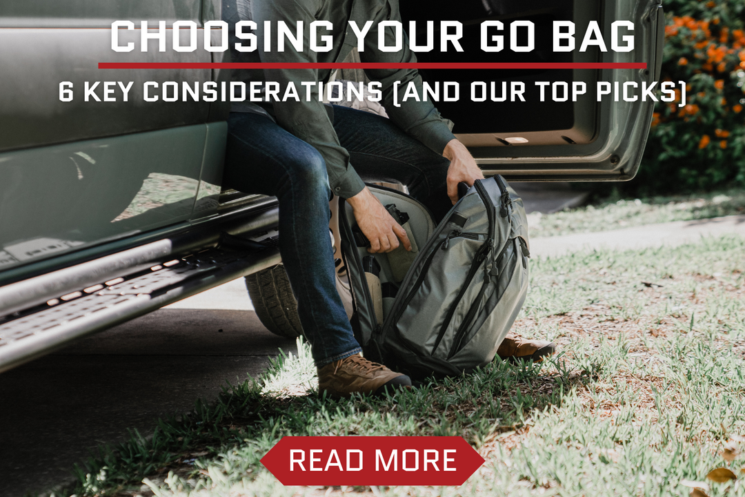 Choosing Your Go Bag: 6 Key Considerations (And Our Top Picks)