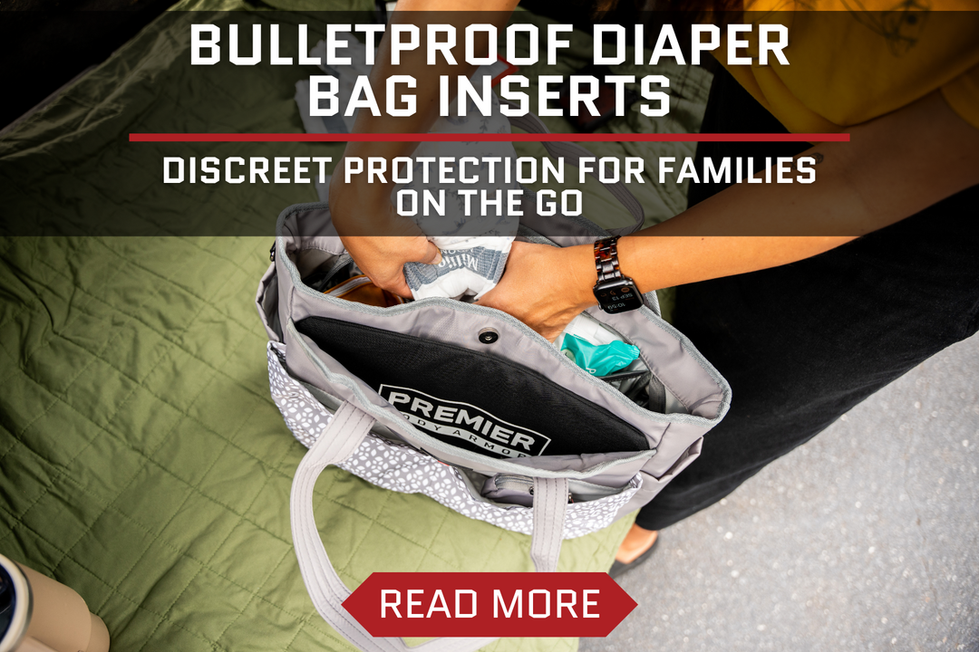 Bulletproof Diaper Bag Inserts: Discreet Protection for Families on the Go