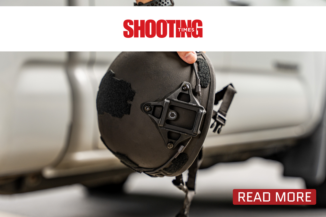 Shooting Times Features Premier’s Fortis Ballistic Helmet