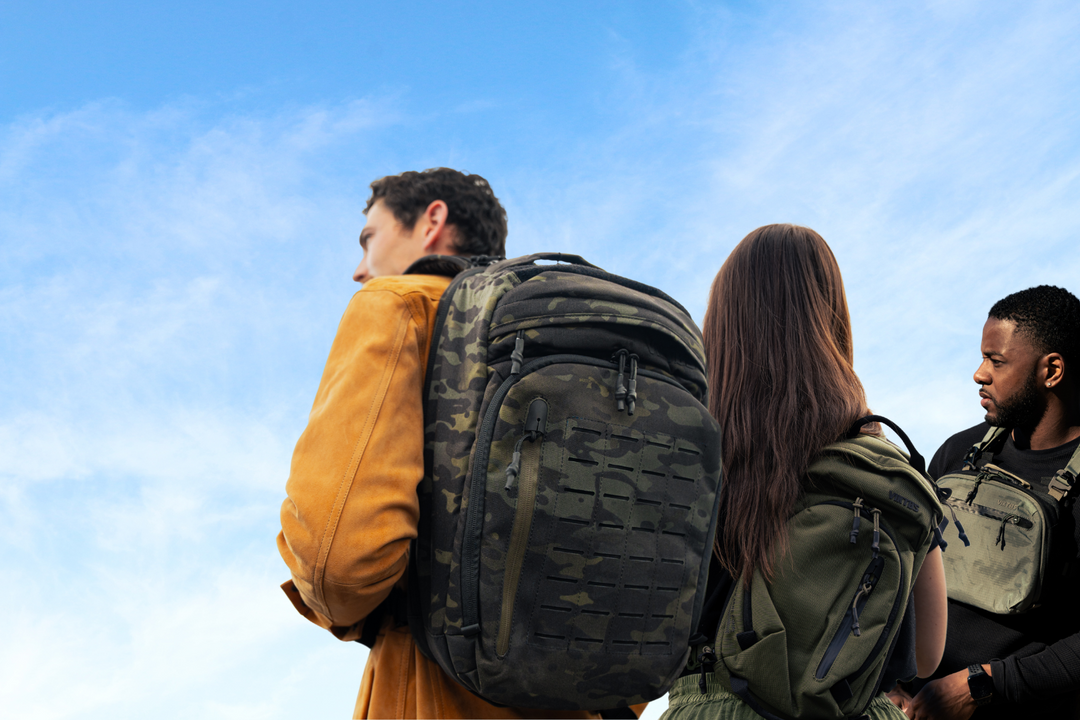 off body carry in backpack, sling bag, and chest rig