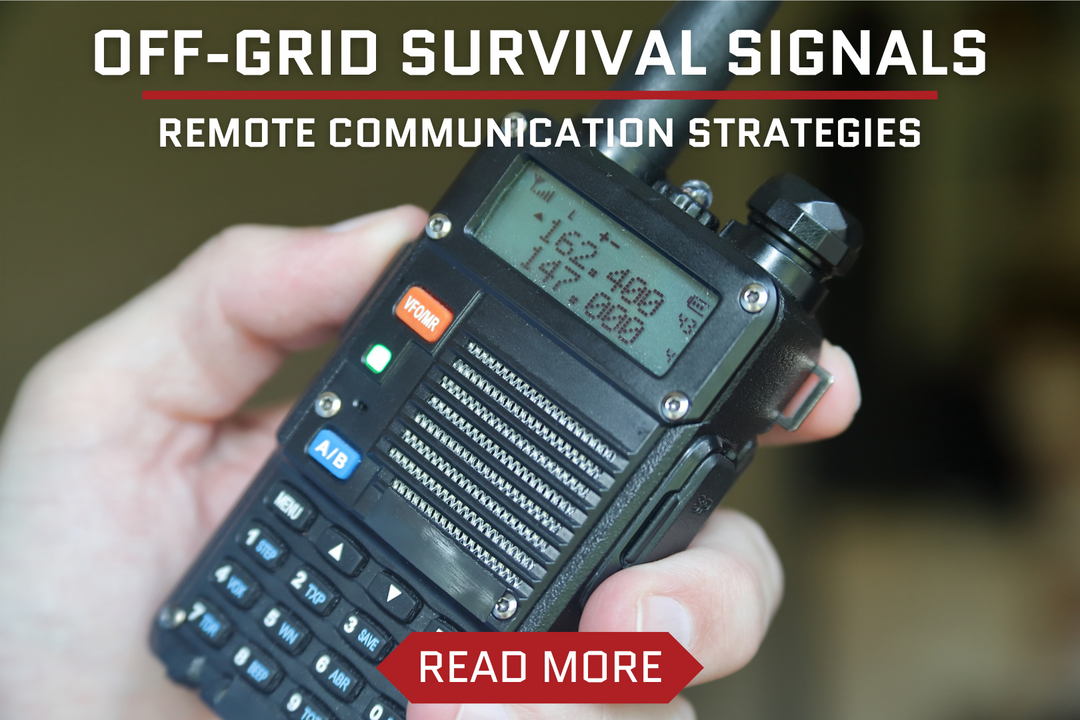 off grid communication strategies header with satellite radio