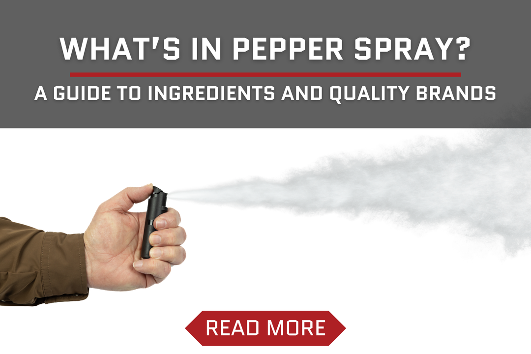 What's in Pepper Spray? A Guide to Ingredients & Quality Brands