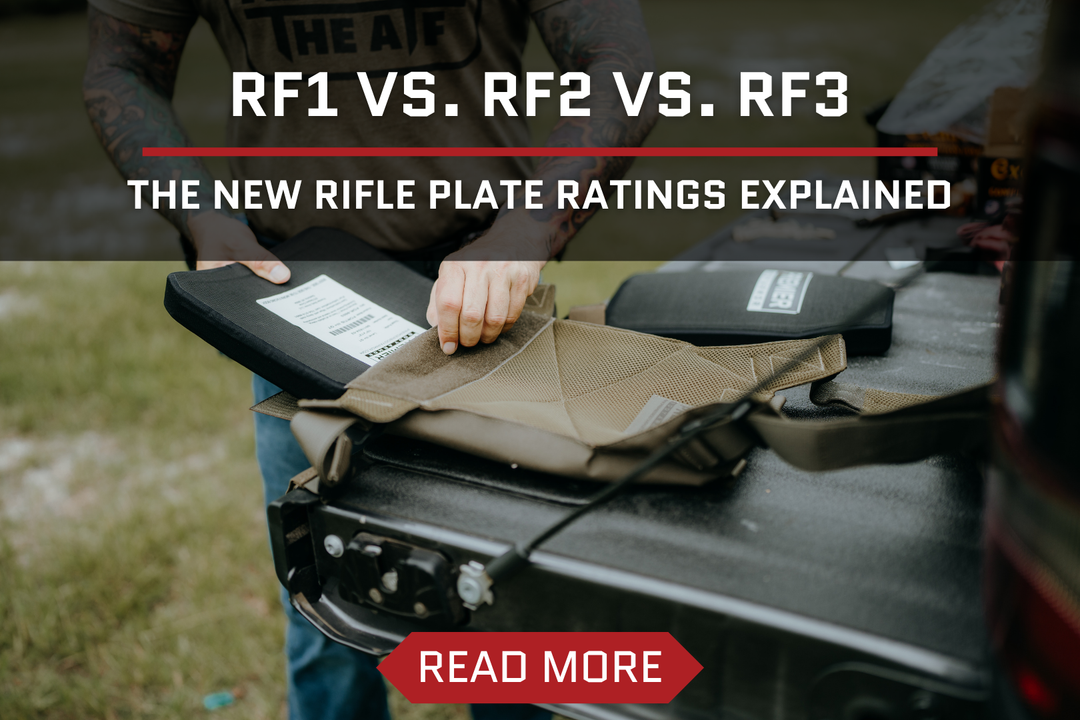 RF1 vs. RF2 vs. RF3: The New Rifle Plate Ratings Explained