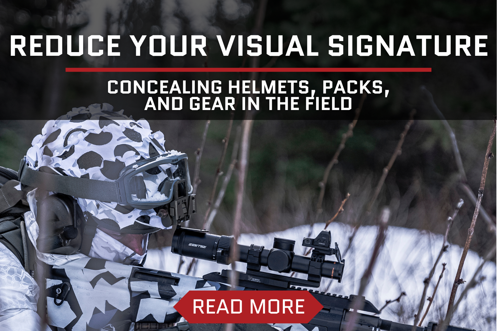 How to Reduce the Visual Signature of Gear in the Field | Helmets ...