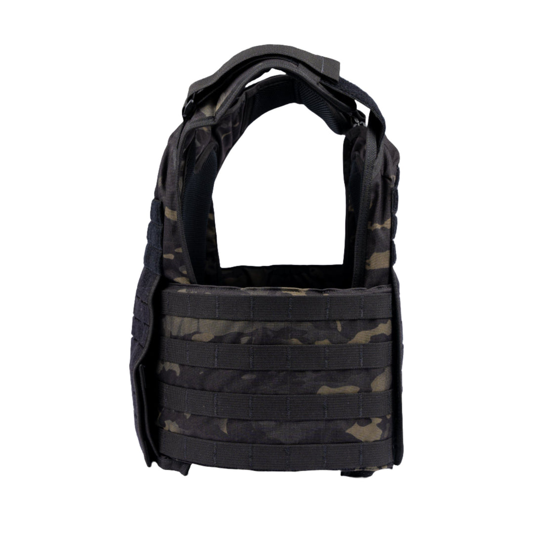 side cummerbund with molle on plate carrier