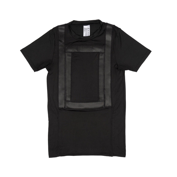 black everyday armor body armor tshirt carrier