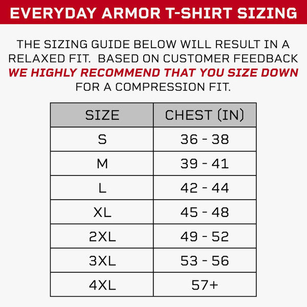 Everyday Armor T-Shirt - Concealable Bulletproof Shirt - Premier Body Armor