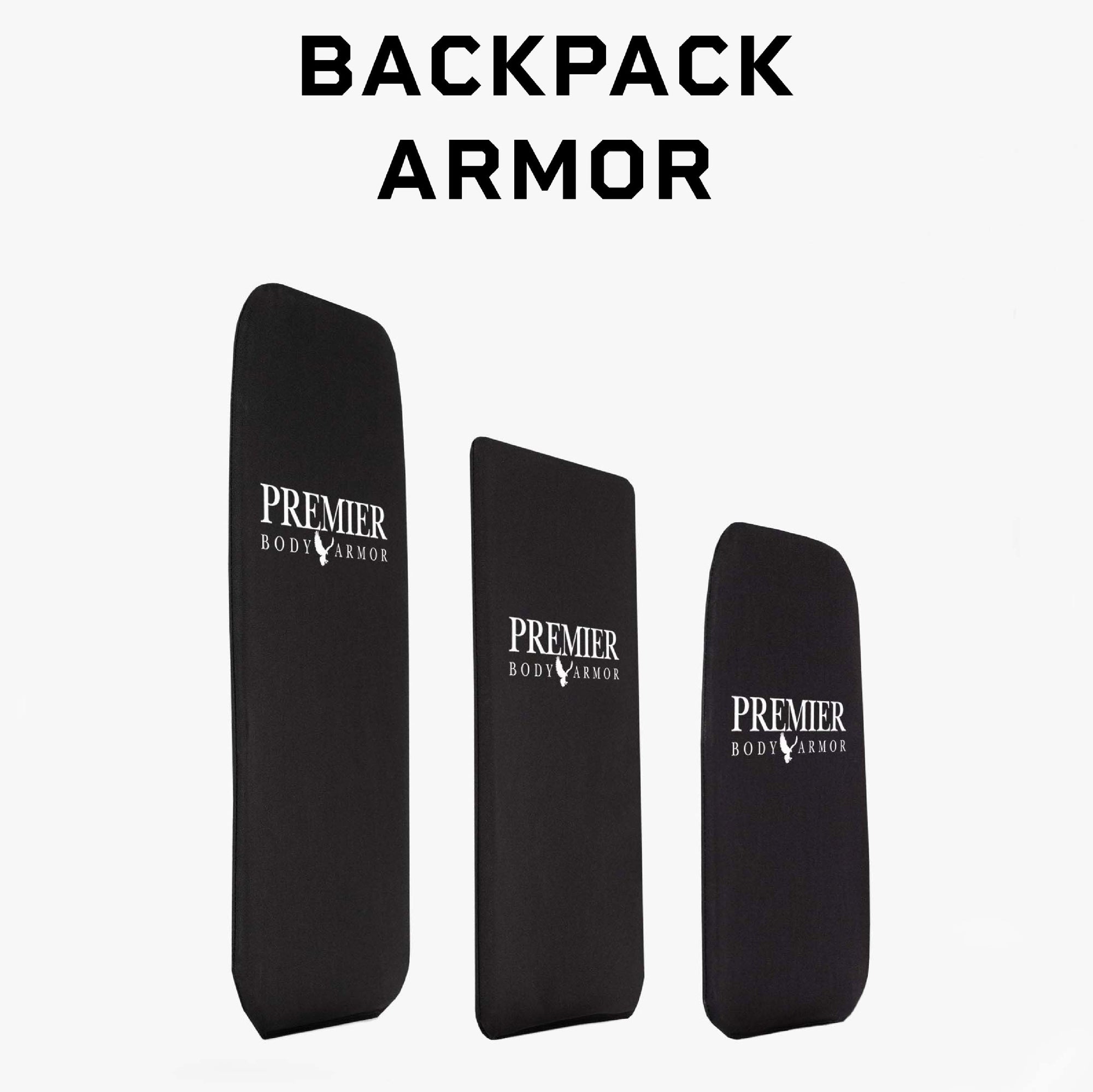 Premier Body armor creates bulletproof backpack armor for nearly every bookbag on the market. Our level 3a body armor is made in the USA. These level IIIA ballistic panels are the thinnest, best lightweight ballistic protection for anywhere you go!