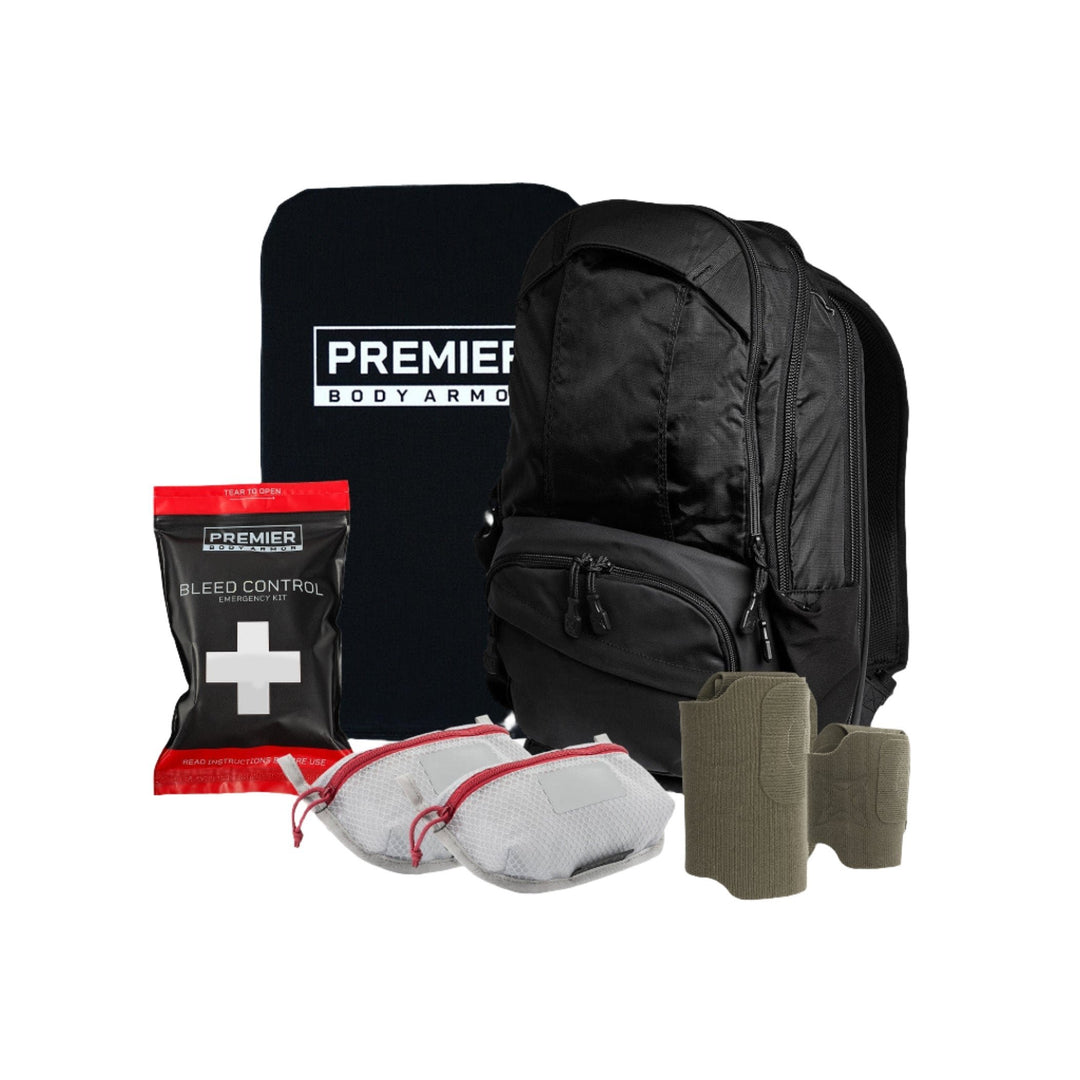 armored edc bundle with black vertx ready pack