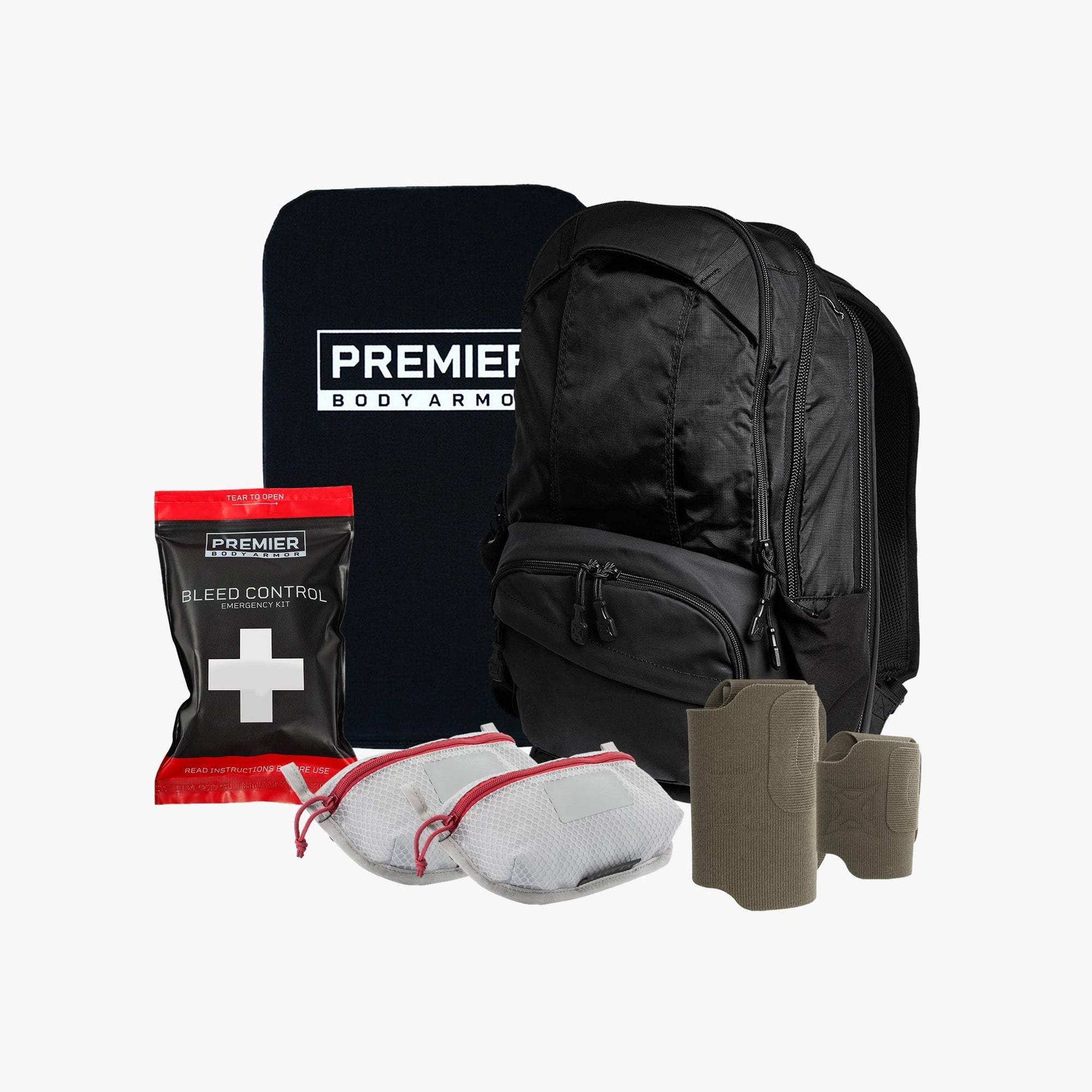 armored edc bundle with black vertx ready pack