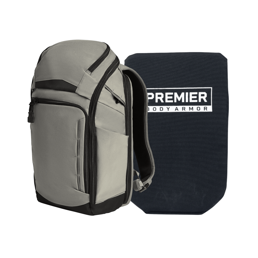 Armored Vertx Gamut Small Pack Bundle: 22L EDC Backpack with Level IIIA Insert