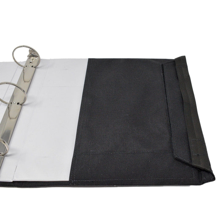 Image of bulletproof binder cover unfolded. A perfect addition if you're searching armor for children in the midst of school shootings. 