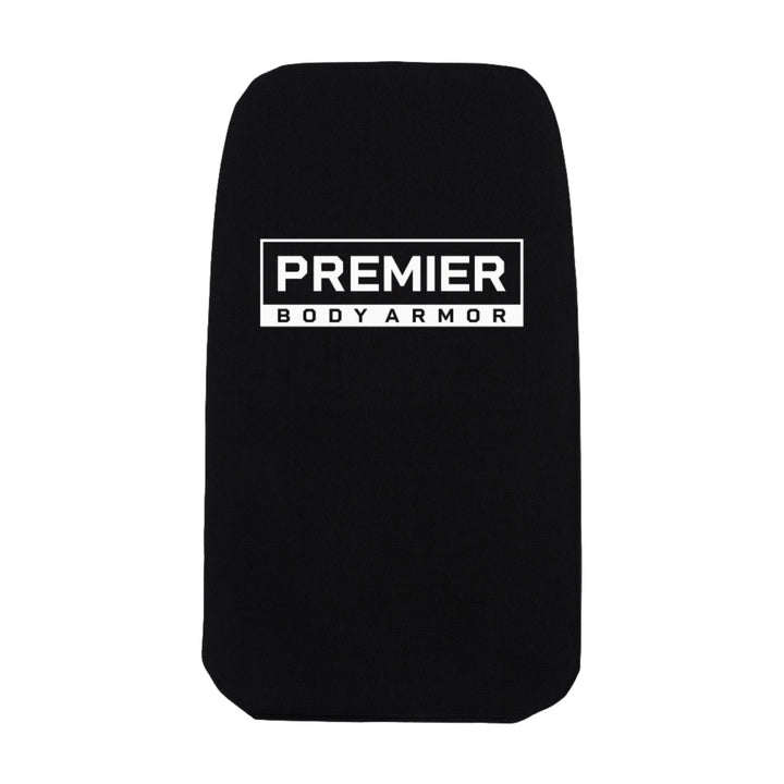 Image of level 3a body armor panels in black. This ballistic armor is custom fitted to the Vertx Commuter Sling and Vertx Commuter Sling 2.0.