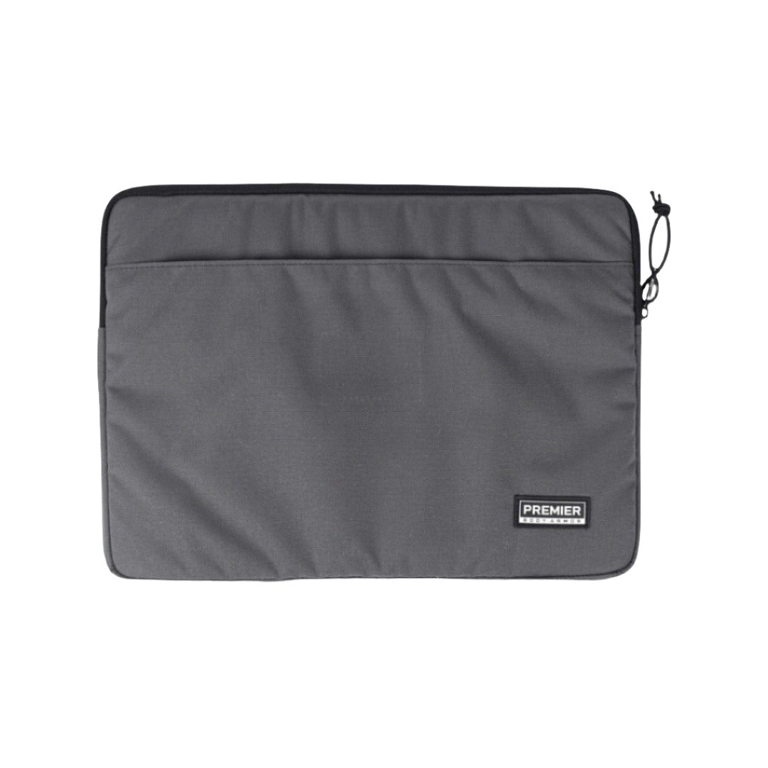 Bulletproof laptop case available in Grey. Carry level 3a armor protection with you in your bag. 