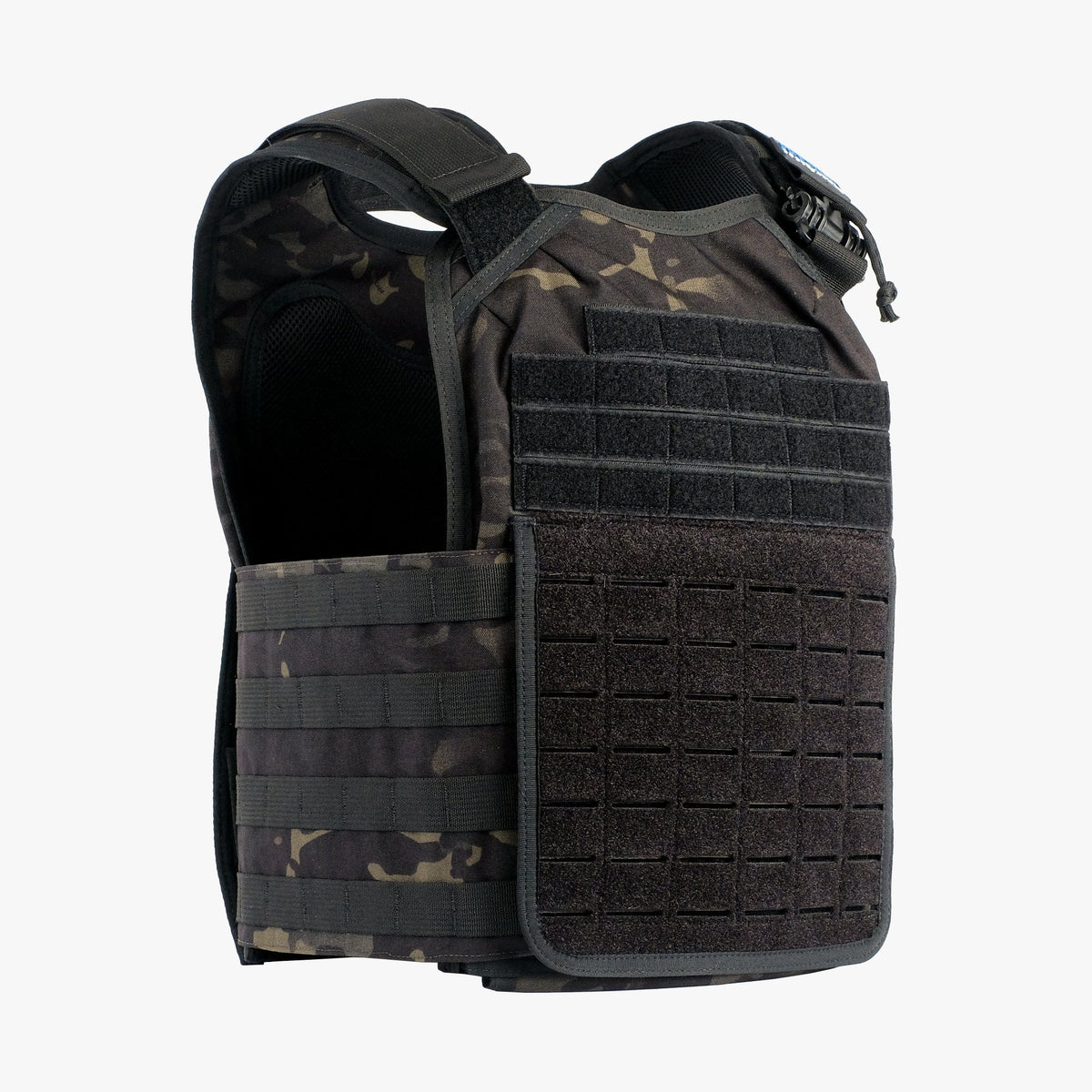 This multicam black plate carrier can hold any type of rifle rated body armor. Pair this vest with our STRATIS polyethylene body armor plates to have the best bulletproof plate carrier on the market.
