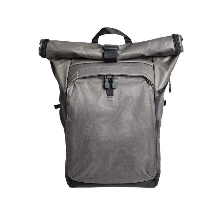 The RuckRoll Pack from Vertx in Grey. The best backpack for adventures, hiking, and rucking. 