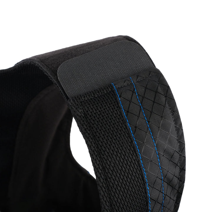 An image of our adaptable shoulder streps. This level 3a soft body armor vest is adjustable for different torso lengths. 